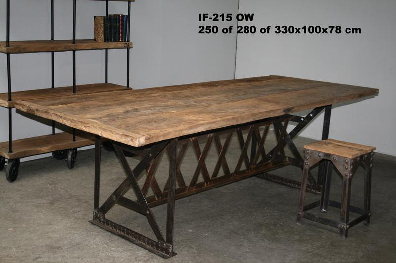 Industrial diningtable