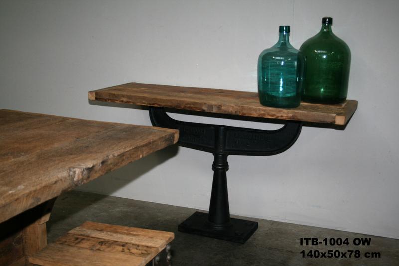 Industrial side table ITB-1004